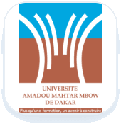 Logo Université Amadou Mahtar Mbow